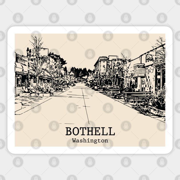 Bothell - Washington Magnet by Lakeric